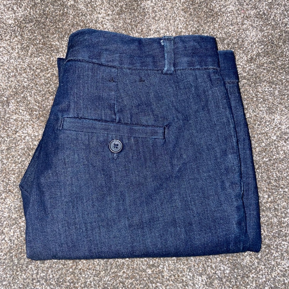 Banana Republic Avery Dress Pants Denim Color